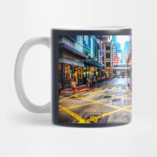 Hong Kong Tram Crossing Mug